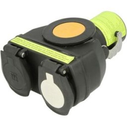 Conjunto de conectores de cabos, adaptador frontal semirreboque/reboque JAEGER 311039EJ