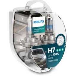 Lâmpada de halogéneo PHILIPS H7 X-tremeVision Pro150 12V/55W, 2 Peça