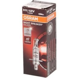 Ams-Osram Lâmpada de halogéneo OSRAM H1 Night Breaker Silver 12V, 55W