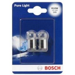 Lâmpada secundária BOSCH R10W Pure Light 12V/10W, 2 Peça