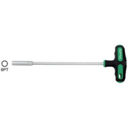Chave de caixa TOPTUL 9 mm tipo-T, Comprimento da lâmpada: 230mm