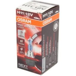 Ams-Osram Lâmpada de halogéneo OSRAM H11 Night Breaker Laser 12V, 55W