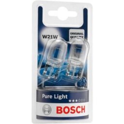 Lâmpada BOSCH W21W Pure Light 12V/21W, 2 Peça