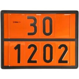 Placa de aviso/informação CARGOPARTS T063