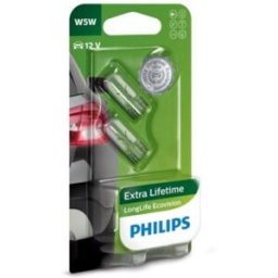 Lâmpada W5W PHILIPS PHI 12961LLECO/B2