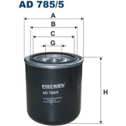 Filtro de secador de ar, separador de óleo FILTRON AD 785/5