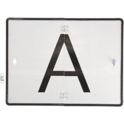 Placa de aviso/informação CARGOPARTS CARGO-T016