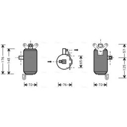 Secador, ar condicionado AVA COOLING JRD021