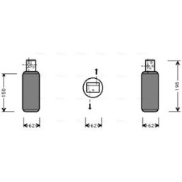 Secador, ar condicionado AVA COOLING SBD044