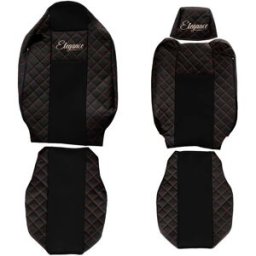 Capas, assentos F-CORE FX20 BLACK/RED