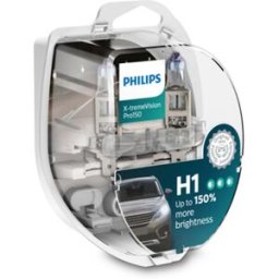 Lâmpada de halogéneo PHILIPS H1 X-tremeVision Pro150 12V/55W, 2 Peça