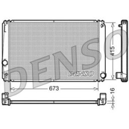 Radiador, arrefecimento do motor DENSO DRM50051