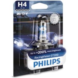 Lâmpada de halogéneo PHILIPS H4 RacingVision GT200 12V, 60/55W