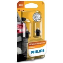 Lâmpada secundária PHILIPS W1,2W 12V/1,2W, 2 Peça