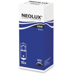 Lâmpada secundária NEOLUX H6W 12V, 6W