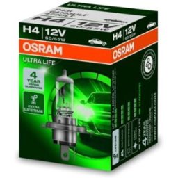Ams-Osram Lâmpada de halogéneo OSRAM H4 Ultra Life 12V, 60/55W