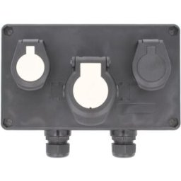 Conjunto de conectores de cabos, adaptador frontal semirreboque/reboque JAEGER 341242EJ