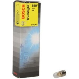 Lâmpada secundária BOSCH T4W Trucklight 24V, 4W