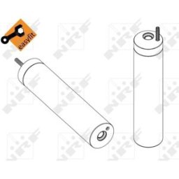 Secador, ar condicionado NRF 33360