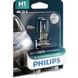 Lâmpada de halogéneo PHILIPS H1 X-tremeVision Pro150 12V, 55W