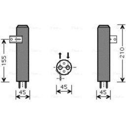 Secador, ar condicionado AVA COOLING HYD157 AVA