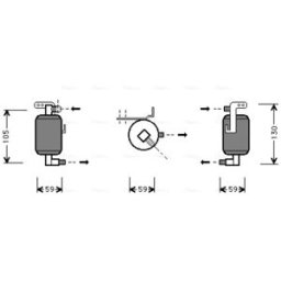 Secador, ar condicionado AVA COOLING PED195