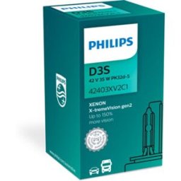 Lâmpada de xénon PHILIPS D3S X-tremeVision gen2 42V, 35W