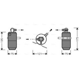 Secador, ar condicionado AVA COOLING MSD293
