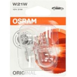 Ams-Osram Lâmpada secundária OSRAM W21W Standard 12V/21W, 2 Peça