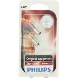 Lâmpada secundária PHILIPS T4W 24V/4W, 2 Peça