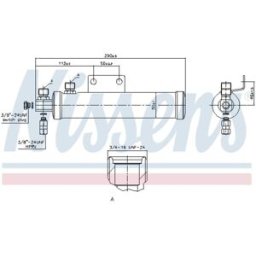 Secador, ar condicionado NISSENS 95511