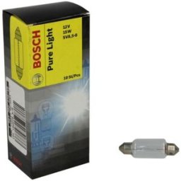 Lâmpada secundária BOSCH C15W Pure Light 12V, 15W