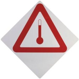 Placa de aviso/informação CARGOPARTS T094/T
