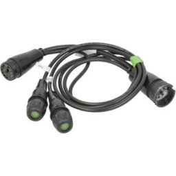 Aspock Conjunto de conectores de cabos, adaptador frontal semirreboque/reboque ASPÖCK A66-8893-007