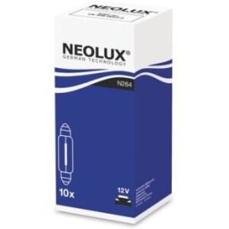 Lâmpada secundária NEOLUX C10W 12V, 10W