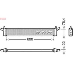 Radiador DENSO DRM50136