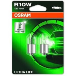 Ams-Osram Lâmpada OSRAM R10W Ultra Life 12V/10W, 2 Peça