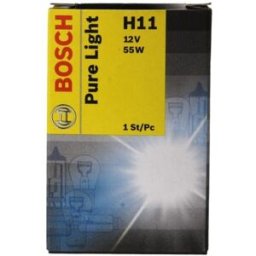Lâmpada de halogéneo BOSCH H11 Pure Light 12V, 55W
