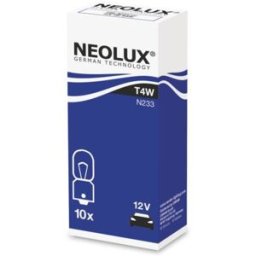 Lâmpada secundária NEOLUX T4W 12V, 4W