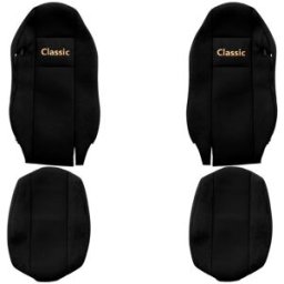 Capas, assentos F-CORE PS28 BLACK