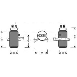 Secador, ar condicionado AVA COOLING SBD043