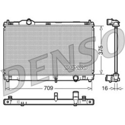 Radiador, arrefecimento do motor DENSO DRM51001