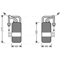 Secador, ar condicionado AVA COOLING FDD386 AVA