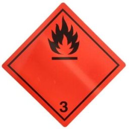 Placa de aviso/informação CARGOPARTS T081/T