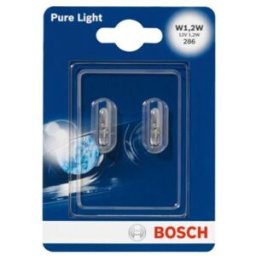 Lâmpada secundária BOSCH PBT5 Pure Light 12V/1,2W, 2 Peça
