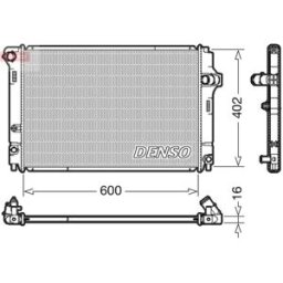 Radiador DENSO DRM50089