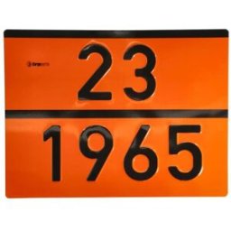 Placa de aviso/informação CARGOPARTS CARGO-T022