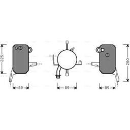 Secador, ar condicionado AVA COOLING FDD119 AVA