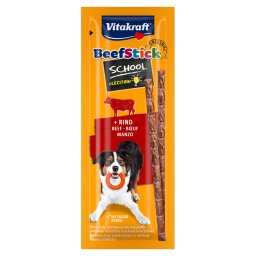 20g Carne de vaca Beef Stick School Vitakraft snacks para cães
