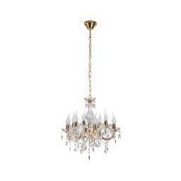 Candelabro numa corrente MARIA TERESA 8xE14/40W/230V